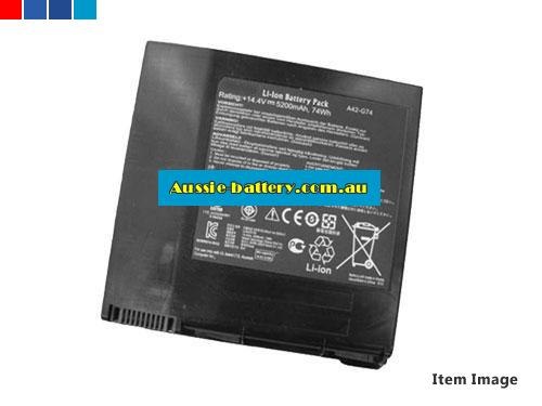 ASUS G74SX-A2 battery packs,rechargeable G74SX-A2 genuine laptop batteries