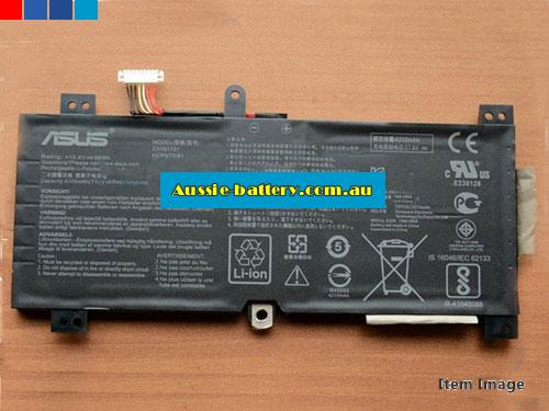 ASUS C41N1731 battery packs,rechargeable C41N1731 genuine laptop batteries
