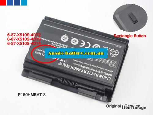 CLEVO P151EM battery packs,rechargeable P151EM genuine laptop batteries