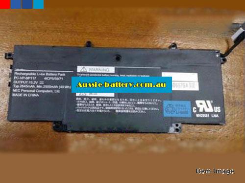 NEC PC-VP-BP117 battery packs,rechargeable PC-VP-BP117 genuine laptop batteries