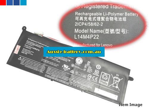 LENOVO L14M4P22 battery packs,rechargeable L14M4P22 genuine laptop batteries
