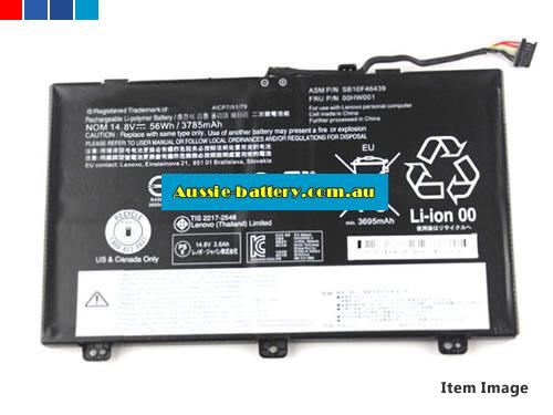 LENOVO ThinkPad S5 Yoga(20DQA00KCD) battery packs,rechargeable ThinkPad S5 Yoga(20DQA00KCD) genuine laptop batteries