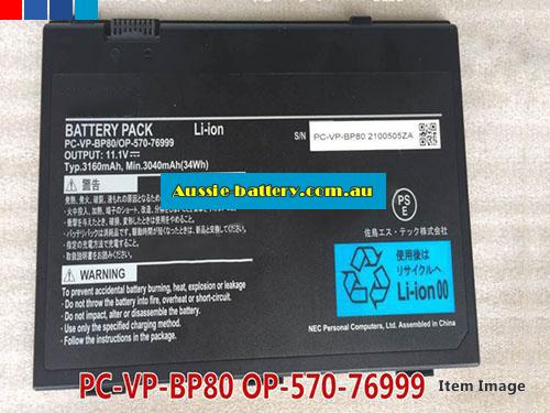 NEC PC-VP-BP80 battery packs,rechargeable PC-VP-BP80 genuine laptop batteries